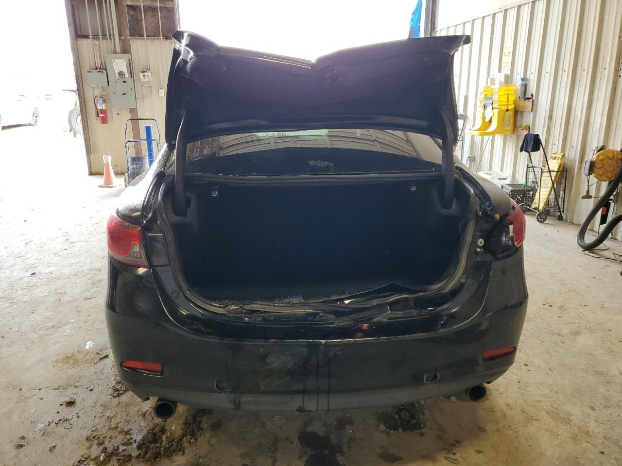2017 Mazda 6 VIN JM1GL1V56H1110153 Copart auction photo, rear end / hail damage thumbnail 6