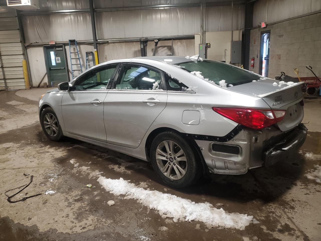 2013 Hyundai Sonata VIN 5NPEB4AC4DH578742 Copart auction photo, front end / rear end damage thumbnail 2