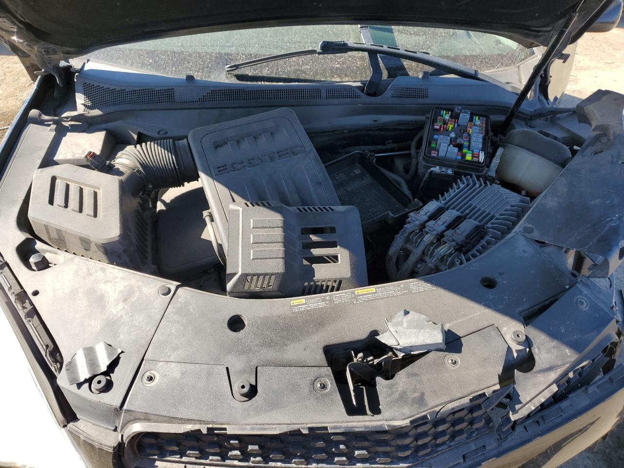 2015 Chevrolet Equinox VIN 2GNALBEKXF1127800 Copart auction photo, front end / side damage thumbnail 14
