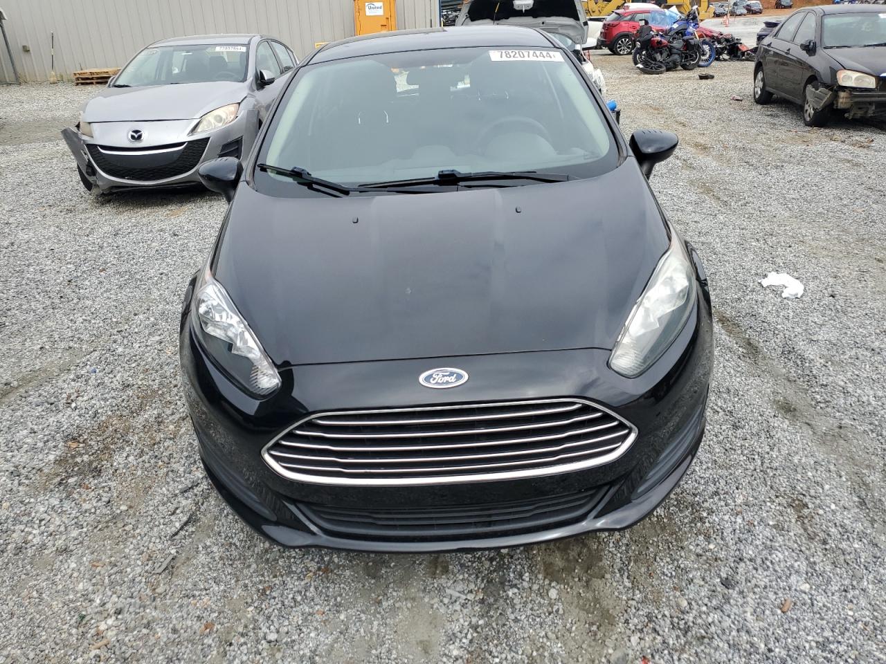 2019 Ford Fiesta VIN 3FADP4EJ0KM154221 Copart auction photo, rear end damage thumbnail 5