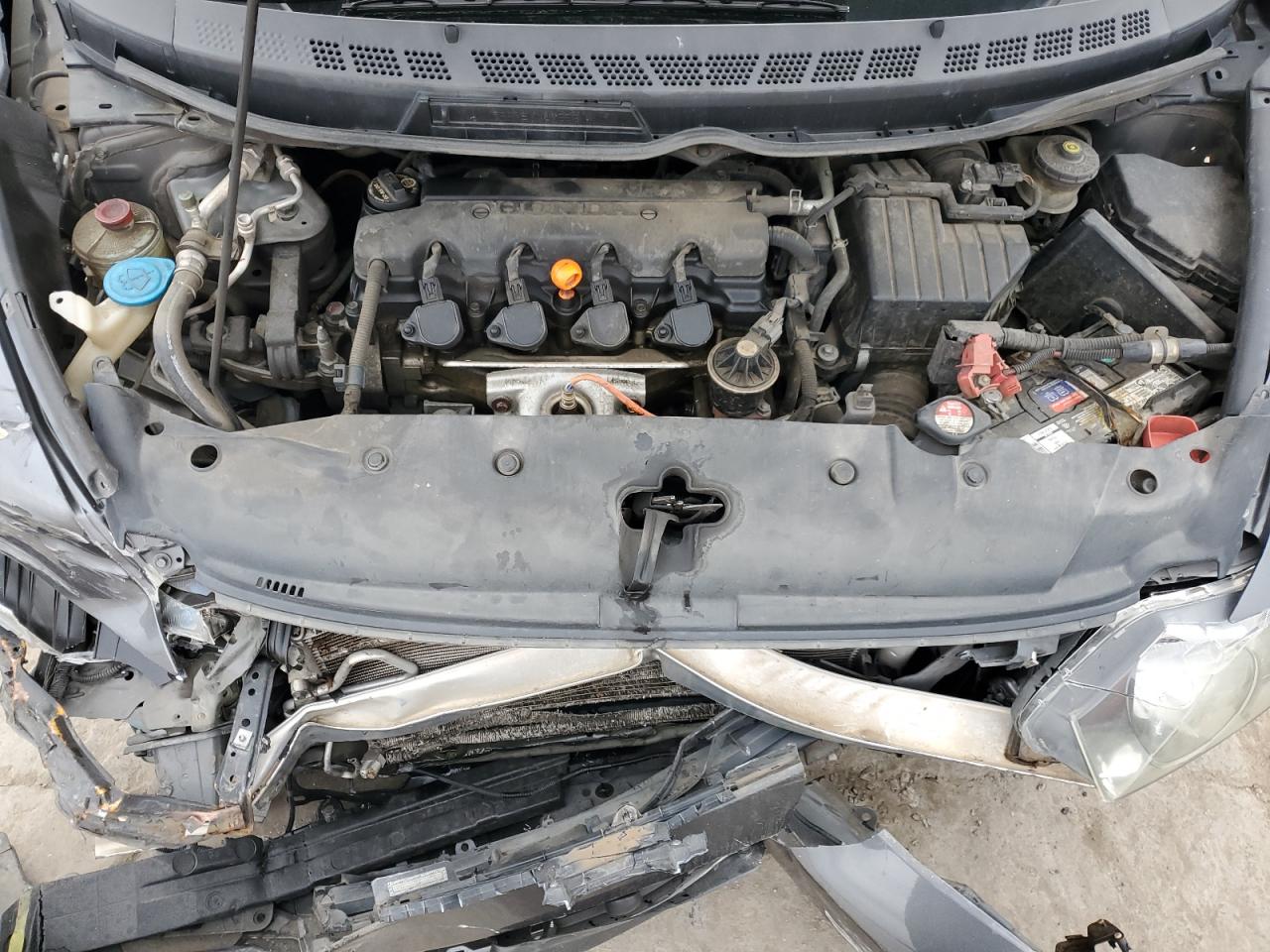 2009 Honda Civic VIN 1HGFA16959L011561 Copart auction photo, front end / side damage thumbnail 11