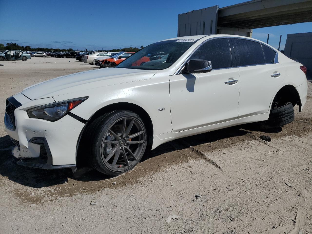 2018 Infiniti Q50 VIN JN1EV7AP1JM354800