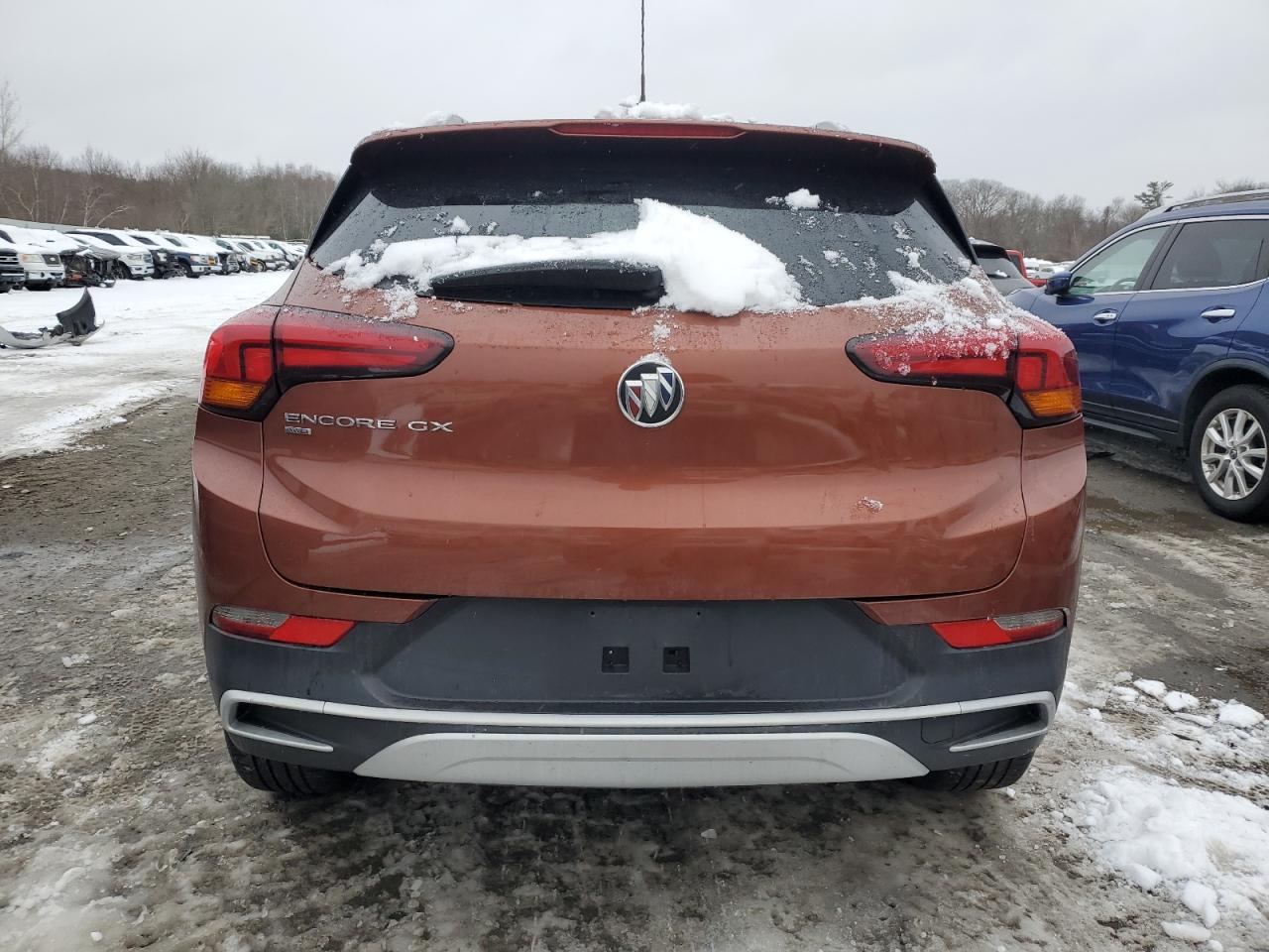 2020 Buick Encore VIN KL4MMESL3LB131615 Copart auction photo, front end damage thumbnail 6