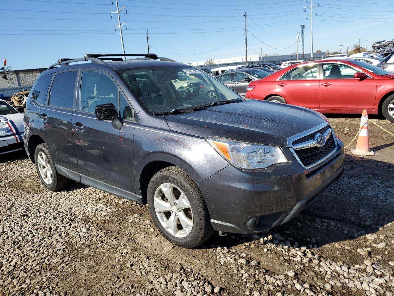 2016 Subaru Forester VIN JF2SJAGC2GH427849 Copart auction photo, rear end damage thumbnail 4