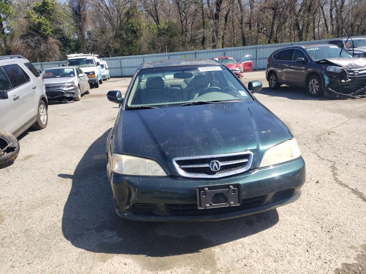 2000 Acura TL VIN 19UUA5665YA010571 Copart auction photo, rear end / front end damage thumbnail 5
