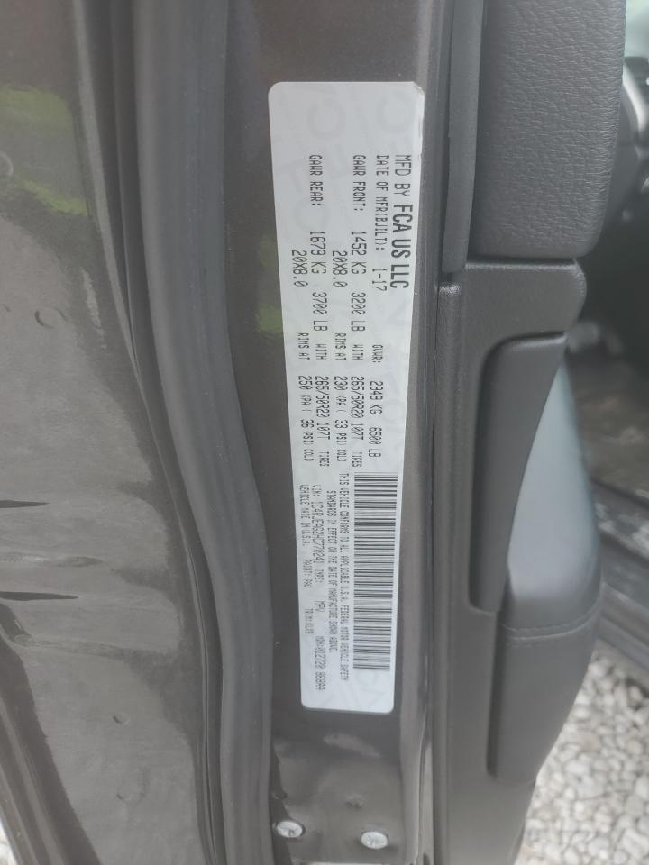 2017 Jeep Grand Cherokee VIN 1C4RJEAG2HC770241 Copart auction photo, undercarriage damage thumbnail 13
