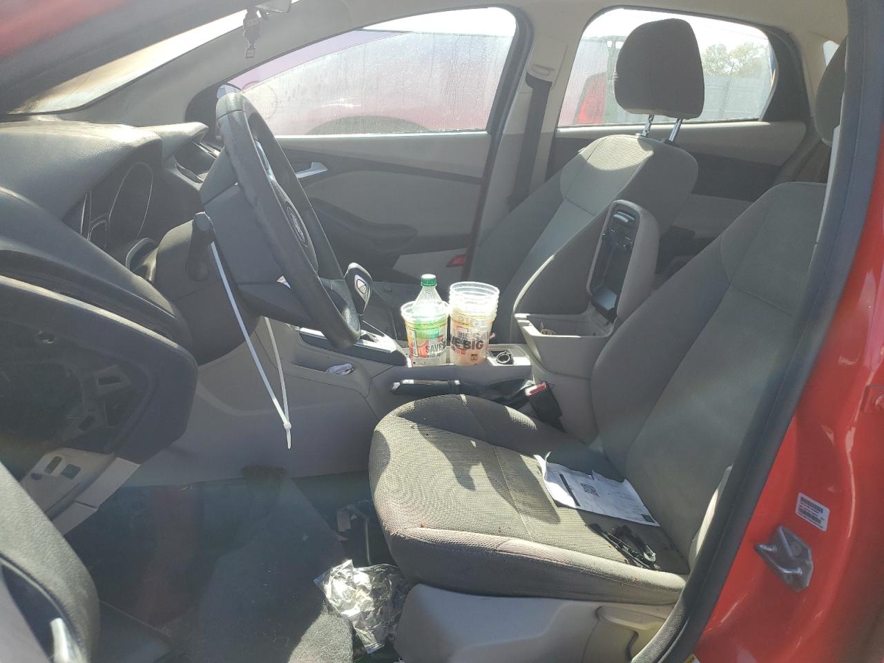 2013 Ford Focus VIN 1FADP3F27DL332518 Copart auction photo, burn - engine / front end damage thumbnail 7