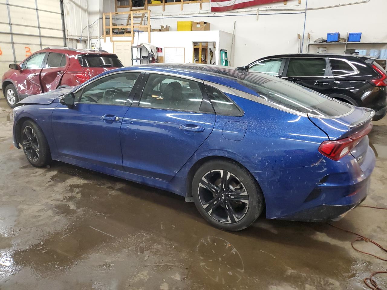 2021 KIA K5 VIN 5XXG64J27MG052234 Copart auction photo, front end damage thumbnail 2