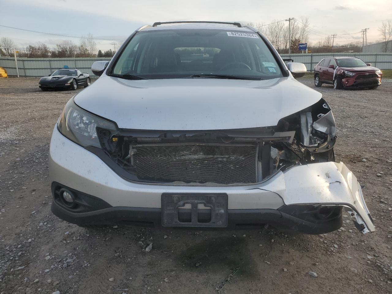 2014 Honda CR-V VIN 2HKRM4H71EH680926 Copart auction photo, front end / side damage thumbnail 5