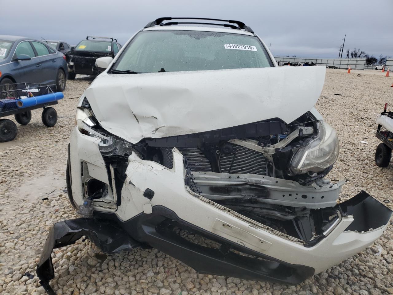 2017 Subaru XV VIN JF2GPANC6HH241210 Copart auction photo, front end damage thumbnail 5
