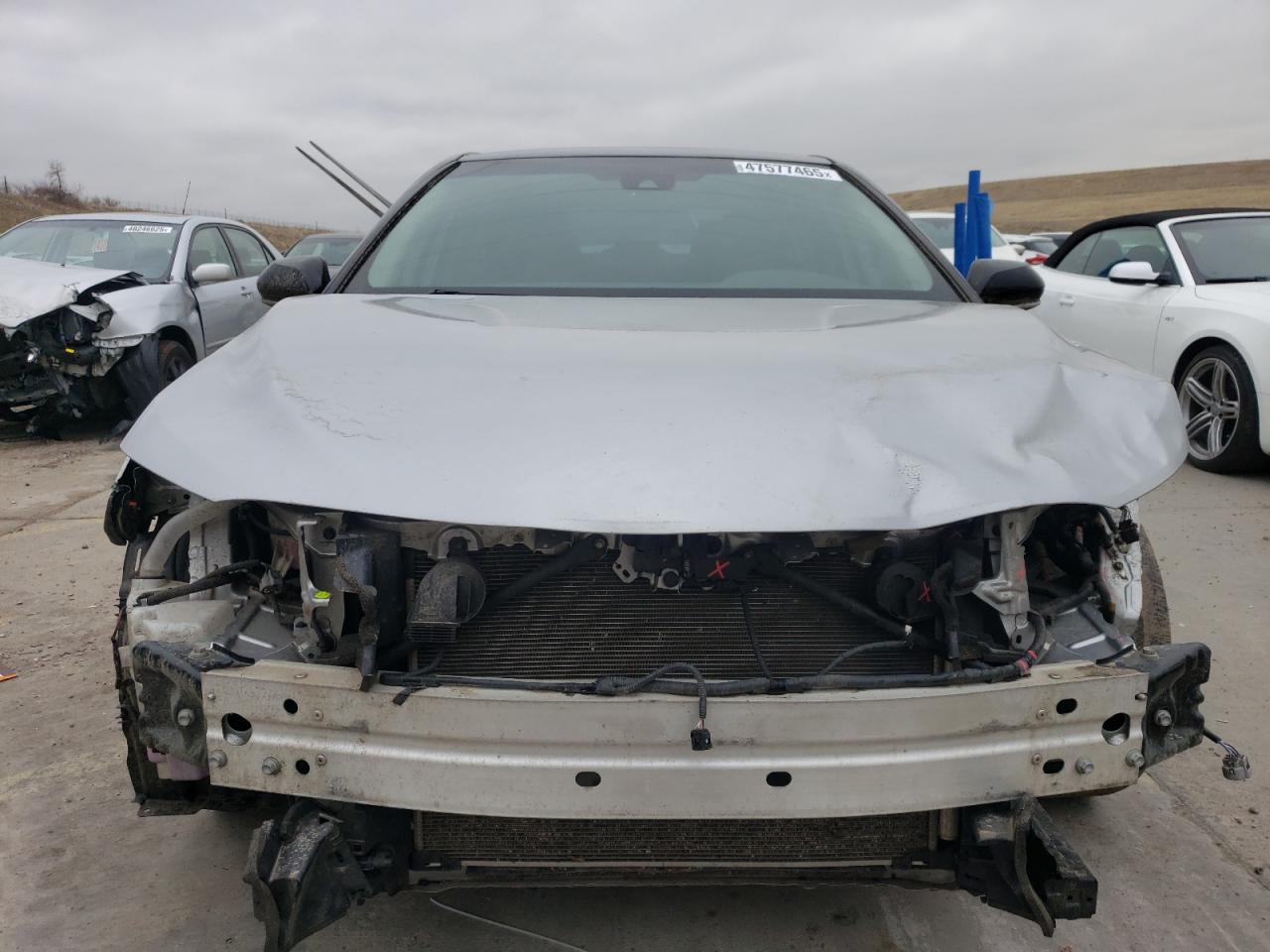 2019 Toyota Camry VIN 4T1B61HK2KU292647 Copart auction photo, front end / minor dent/scratches damage thumbnail 5