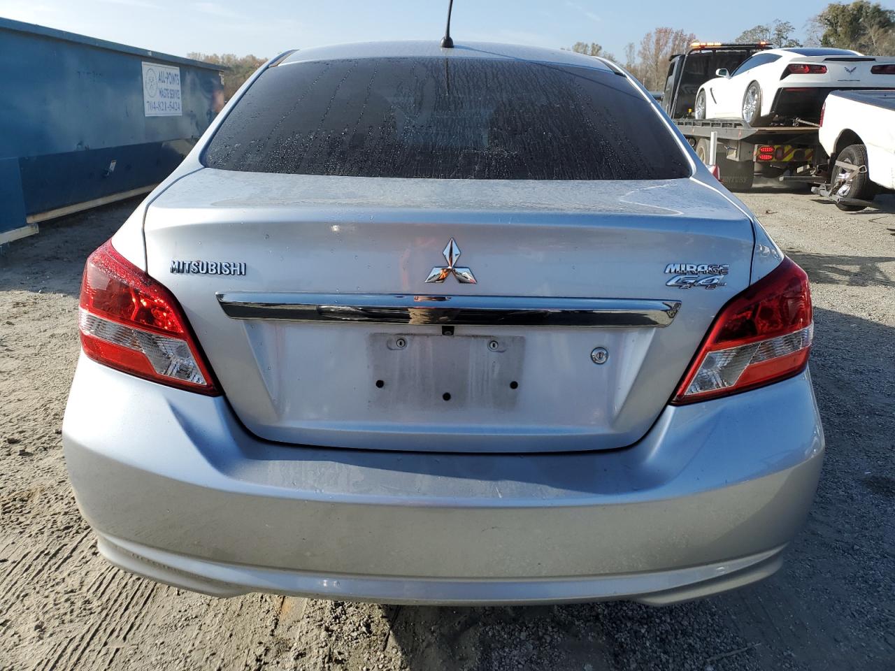 2017 Mitsubishi Mirage VIN ML32F3FJ8HHF16019 Copart auction photo, front end / minor dent/scratches damage thumbnail 6