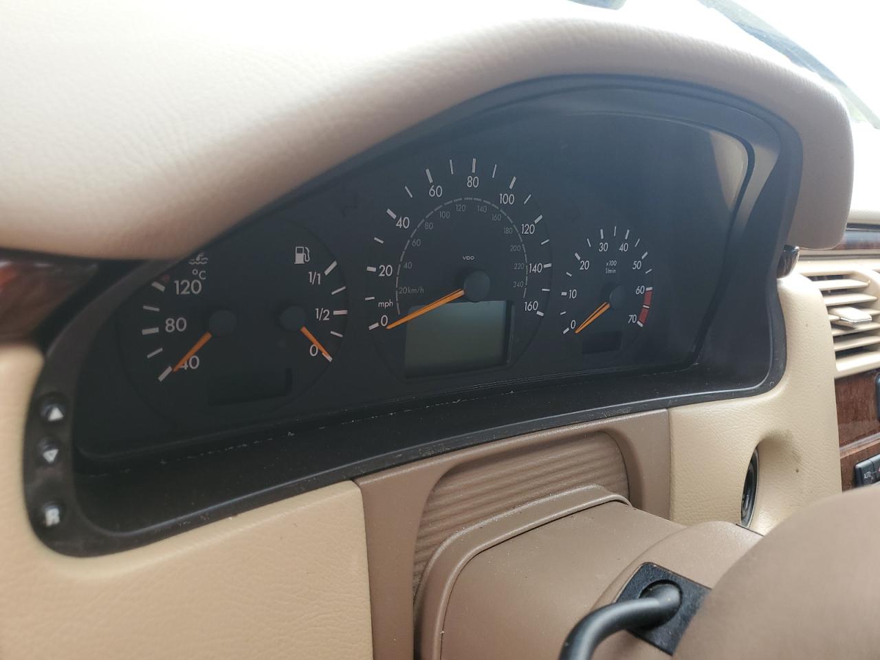 2002 Mercedes-Benz E-klasse VIN WDBJF65J82B397776 Copart auction photo, front end damage thumbnail 9