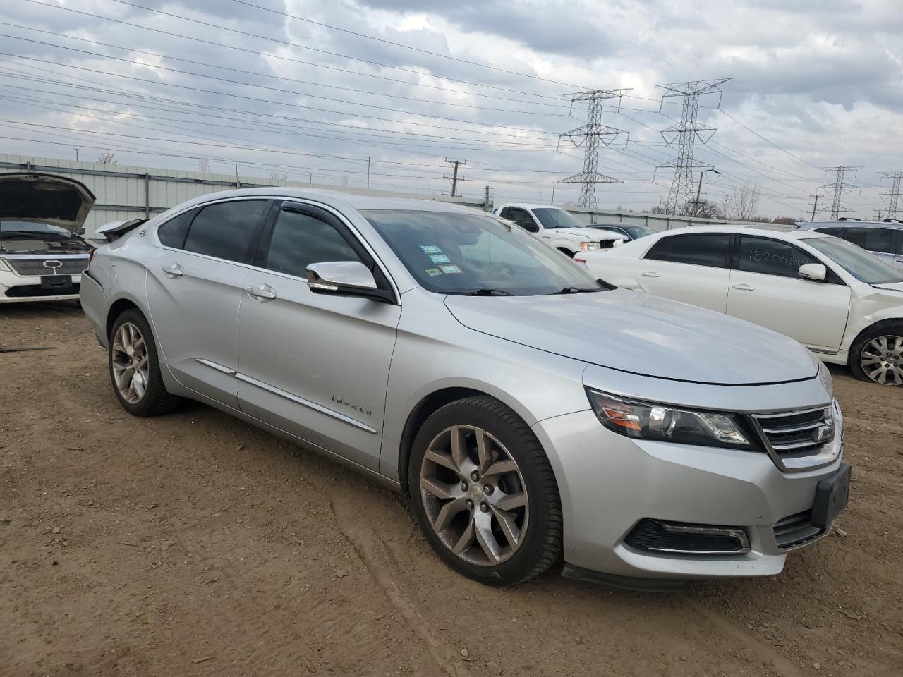 2014 Chevrolet Impala VIN 1G1155S31EU117265 Copart auction photo, rear end / front end damage thumbnail 4