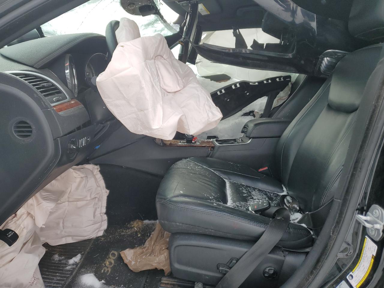 2014 Chrysler 300 VIN 2C3CCAAG2EH355720 Copart auction photo, side / front end damage thumbnail 7