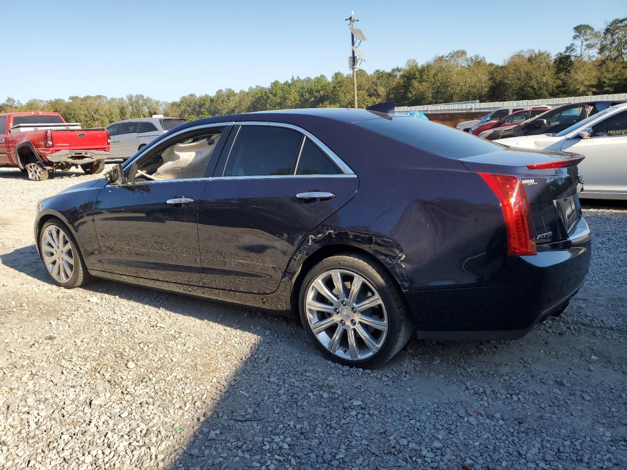 2015 Cadillac ATS VIN 1G6AB5SX0F0110354 Copart auction photo, front end / rear end damage thumbnail 2