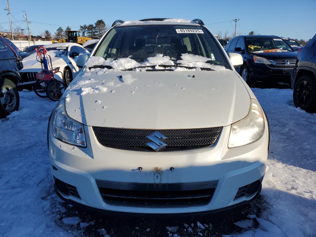 2009 Suzuki SX4 VIN JS2YB413195102281 Copart auction photo, rear end damage thumbnail 5