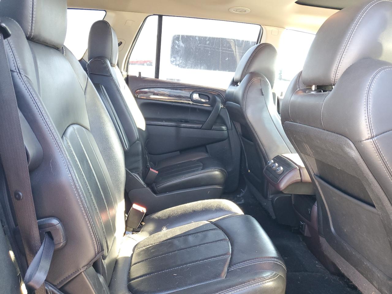 2016 Buick Enclave VIN 5GAKVBKDXGJ293367 Copart auction photo, front end / side damage thumbnail 11