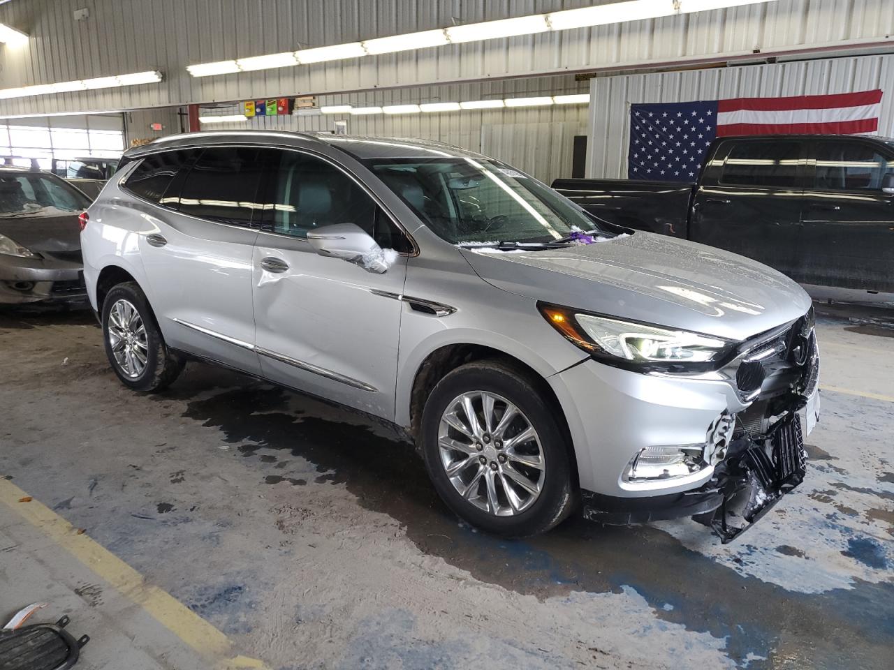 2019 Buick Enclave VIN 5GAEVAKW0KJ148503 Copart auction photo, front end / side damage thumbnail 4