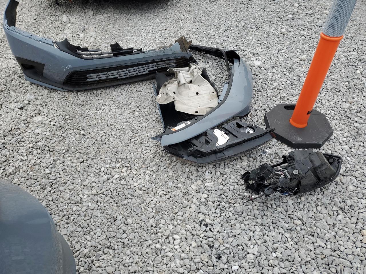 2023 Honda Civic VIN 2HGFE2F52PH507919 Copart auction photo, front end / frame damage damage thumbnail 14