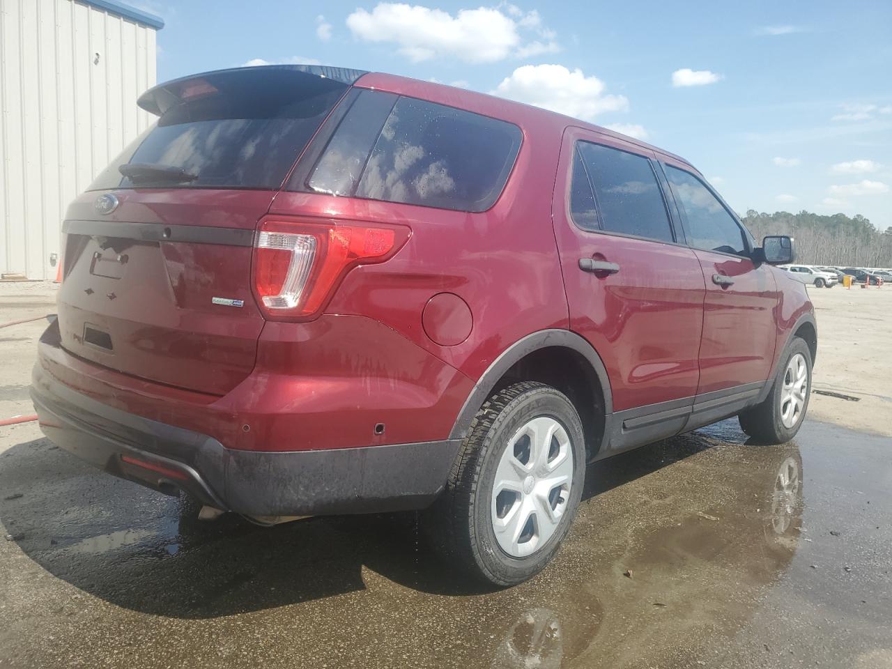2017 Ford Explorer VIN 1FM5K8AR8HGD22847 Copart auction photo, side damage thumbnail 3