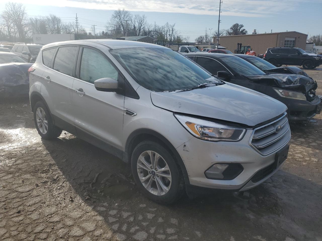 2019 Ford Escape VIN 1FMCU0GD1KUA18718 Copart auction photo, side damage thumbnail 4