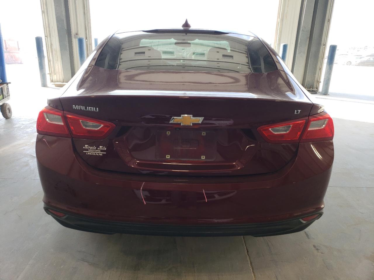 2016 Chevrolet Malibu VIN 1G1ZE5ST4GF318698 Copart auction photo, front end / side damage thumbnail 6