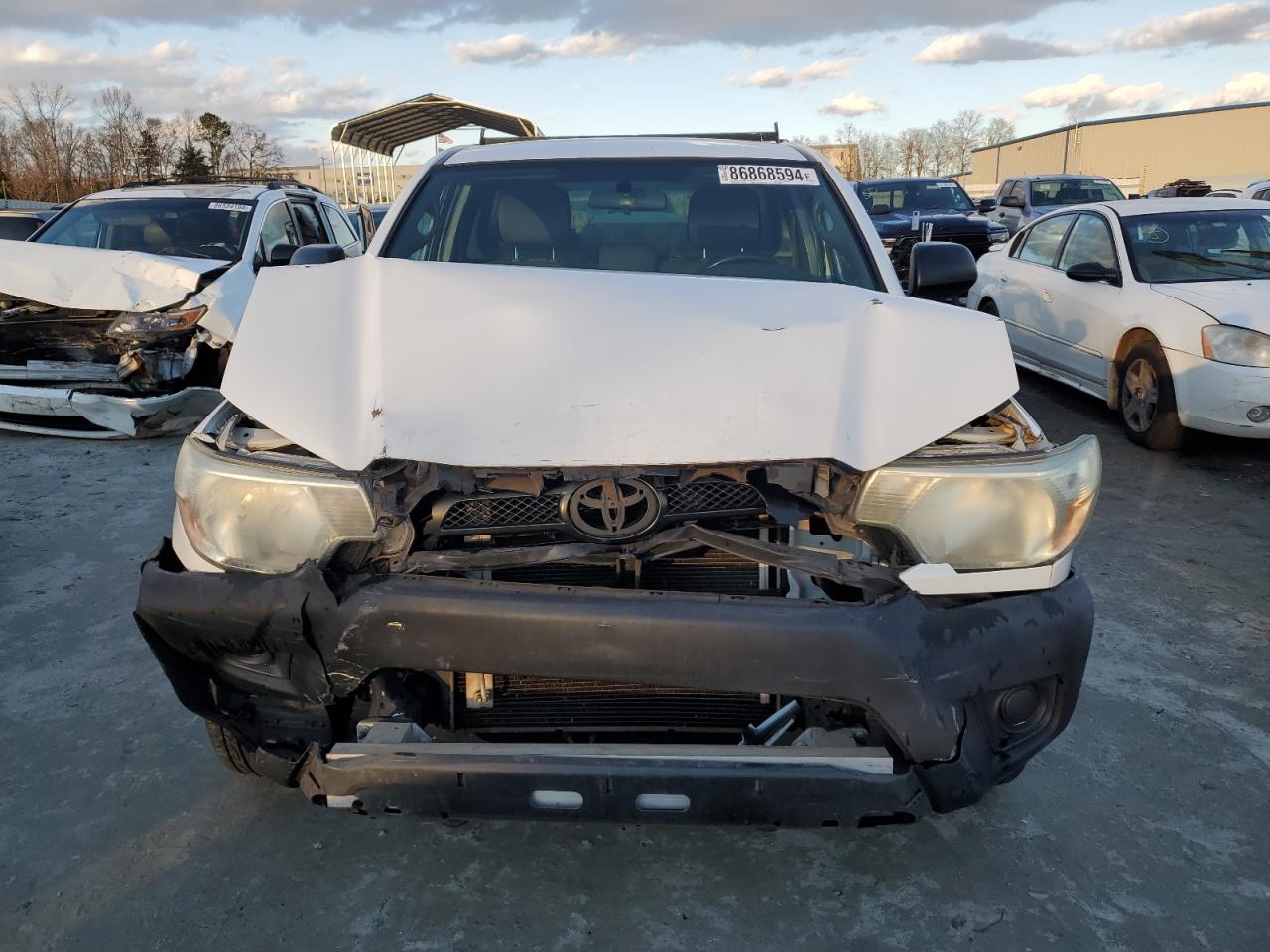 2014 Toyota Tacoma VIN 5TFNX4CN4EX036885 Copart auction photo, front end damage thumbnail 5