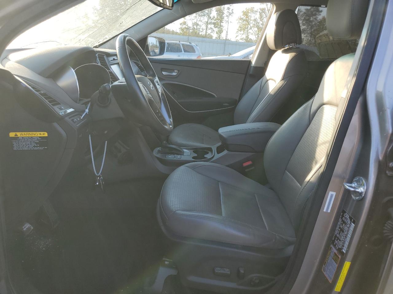 2015 Hyundai Santa Fe VIN 5XYZW4LA2FG258329 Copart auction photo, top/roof / side damage thumbnail 7
