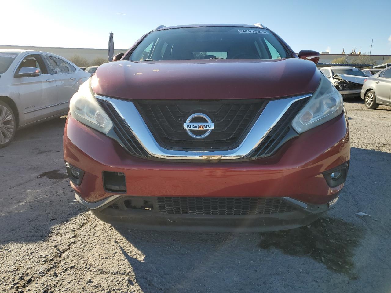 2015 Nissan Murano VIN 5N1AZ2MG9FN212609 Copart auction photo, side damage thumbnail 5