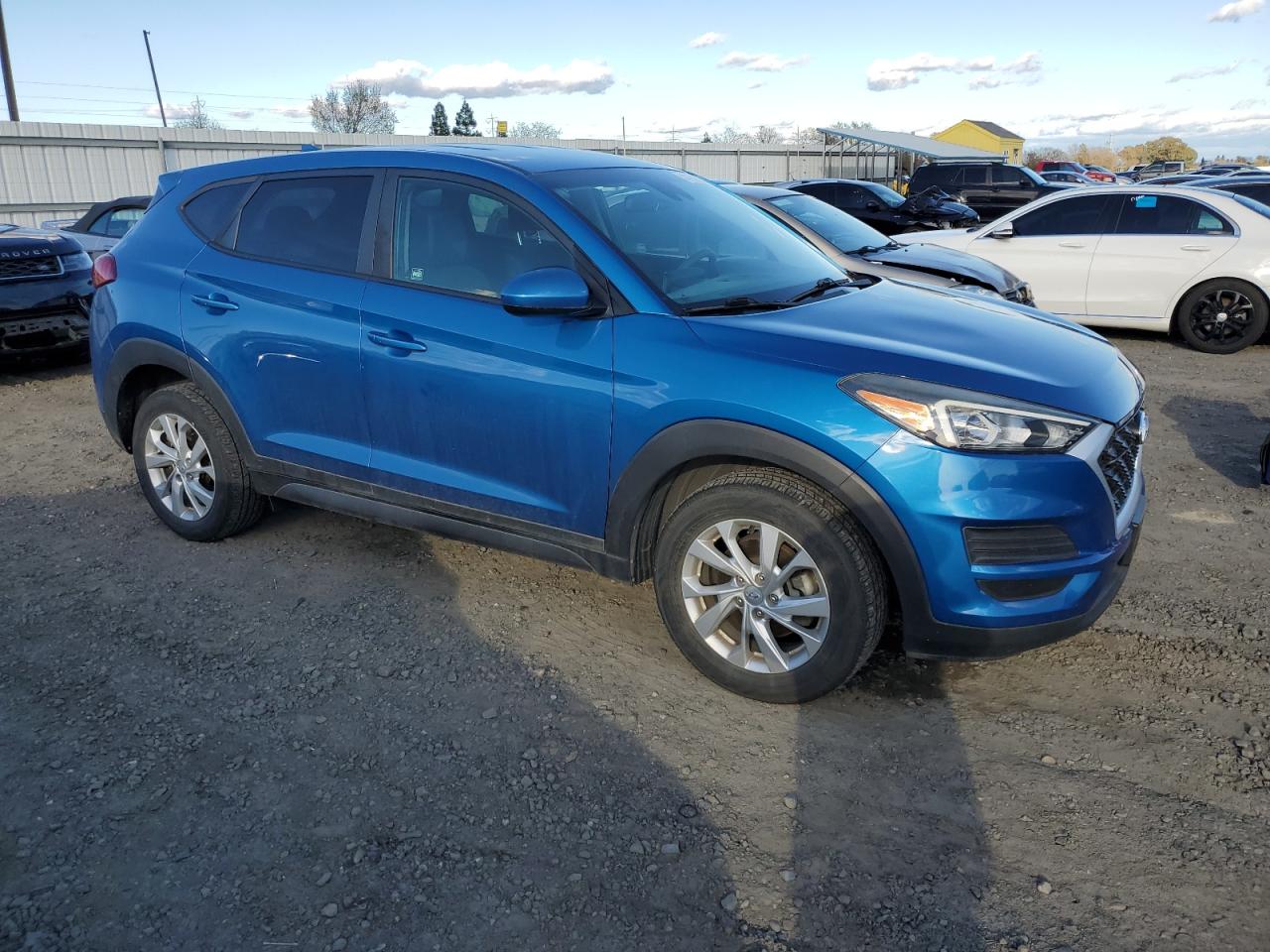 2019 Hyundai Tucson VIN KM8J2CA41KU917585 Copart auction photo, rear end damage thumbnail 4