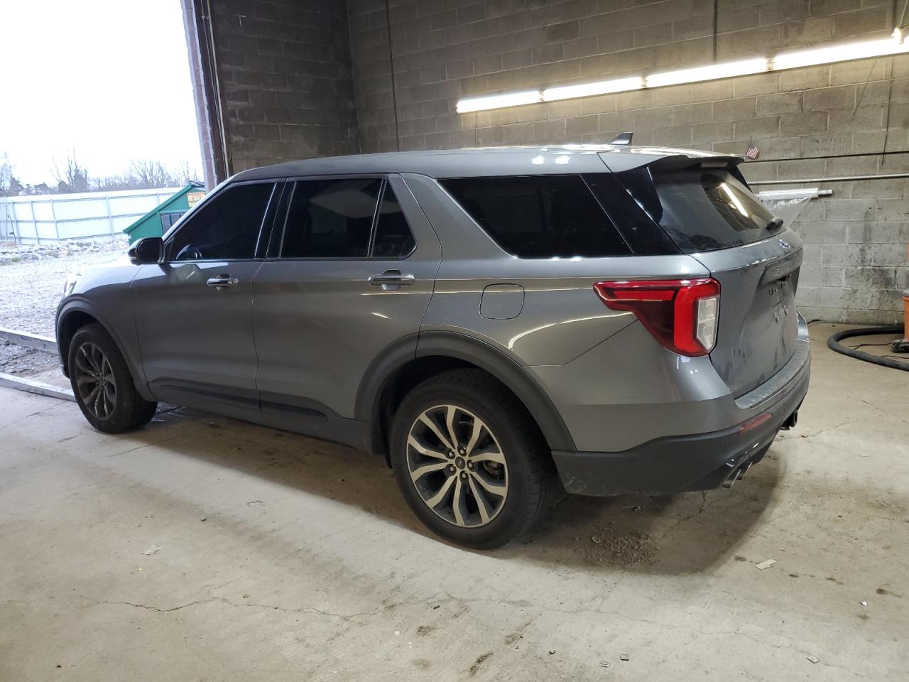 2021 Ford Explorer VIN 1FM5K8GC1MGA93103 Copart auction photo, vandalism damage thumbnail 2