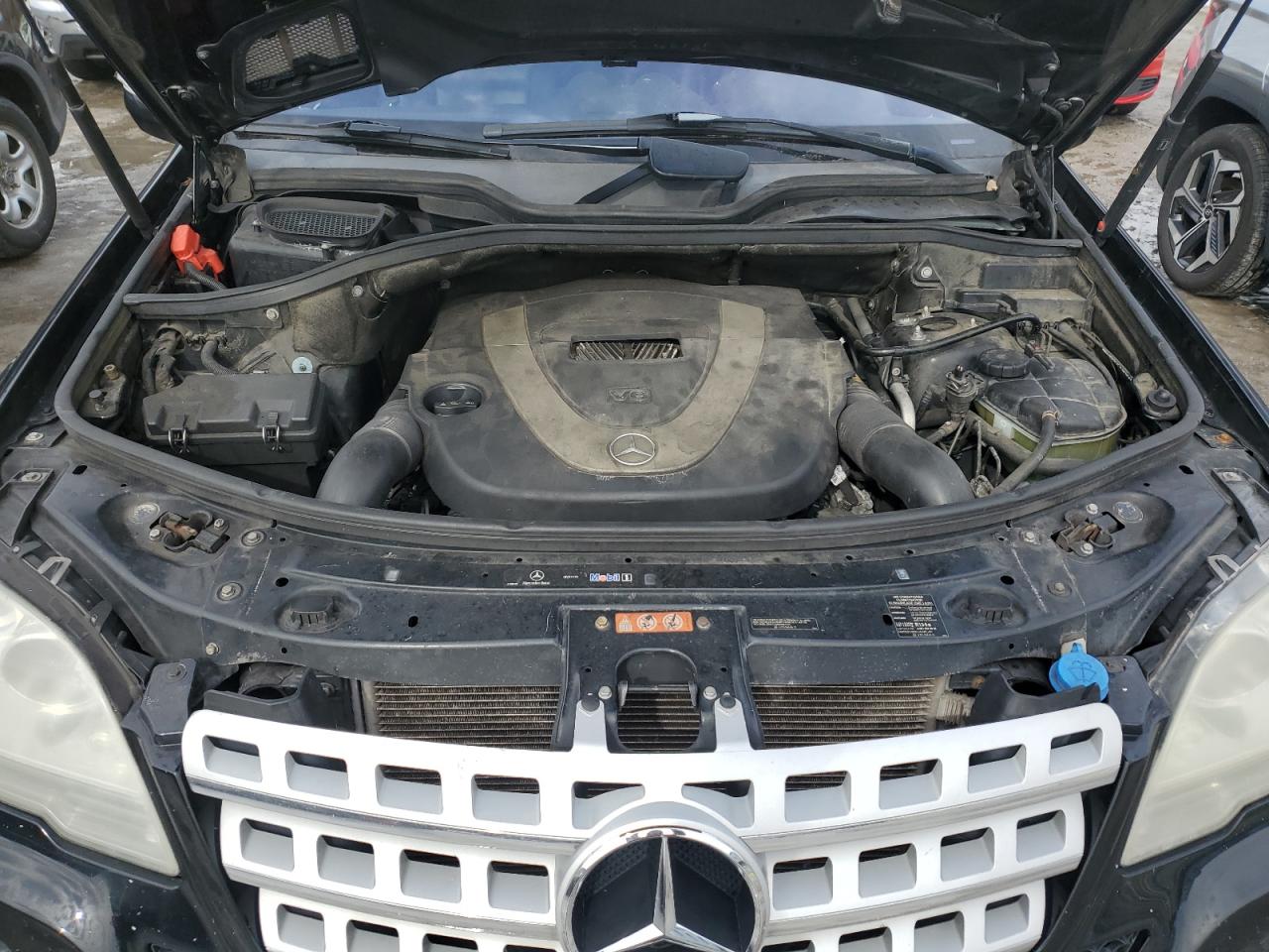2010 Mercedes-Benz M-klasse VIN 4JGBB8GB7AA547816 Copart auction photo, minor dent/scratches damage thumbnail 12