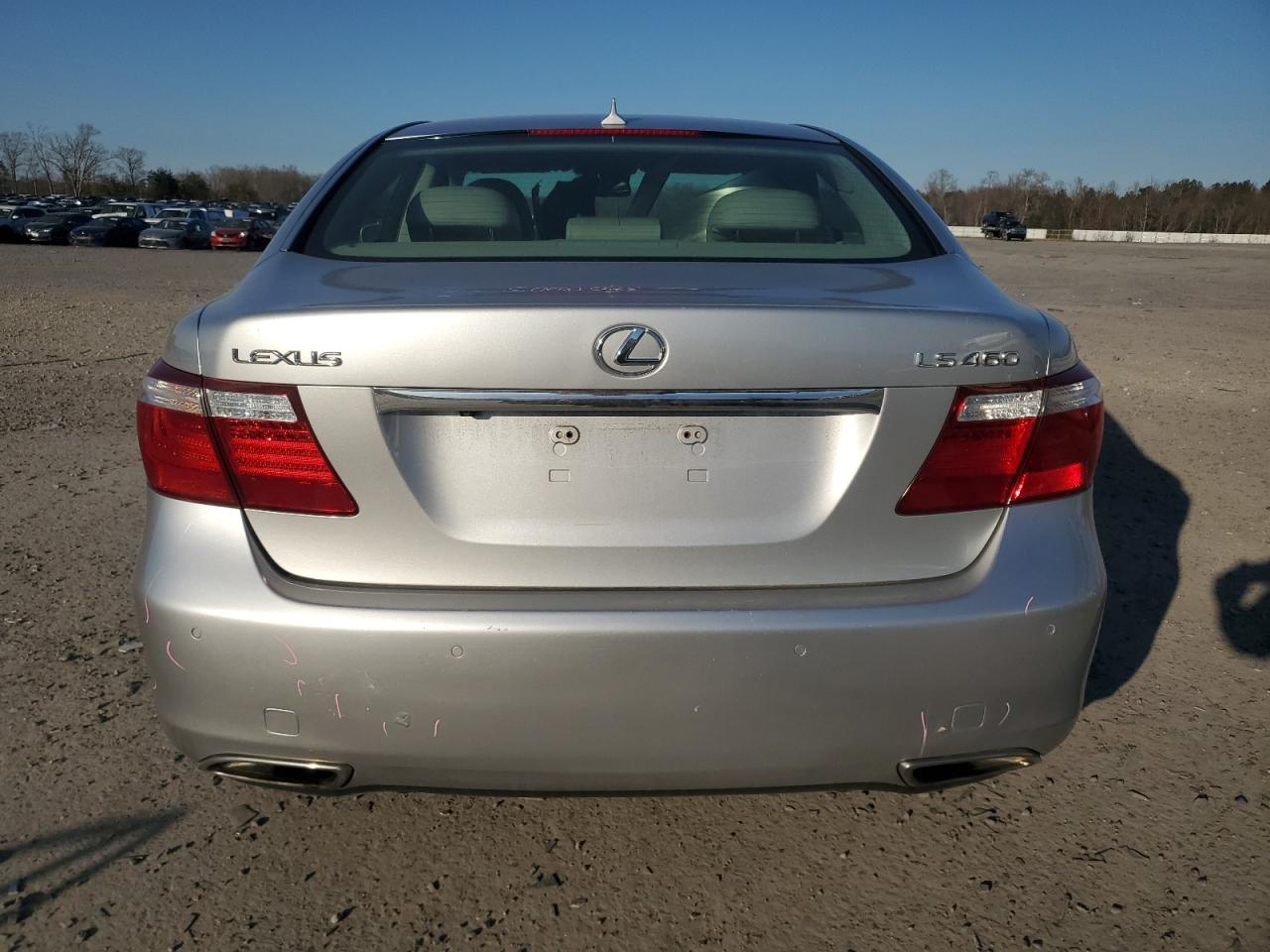2008 Lexus LS VIN JTHBL46F085072171 Copart auction photo, undercarriage / front end damage thumbnail 6