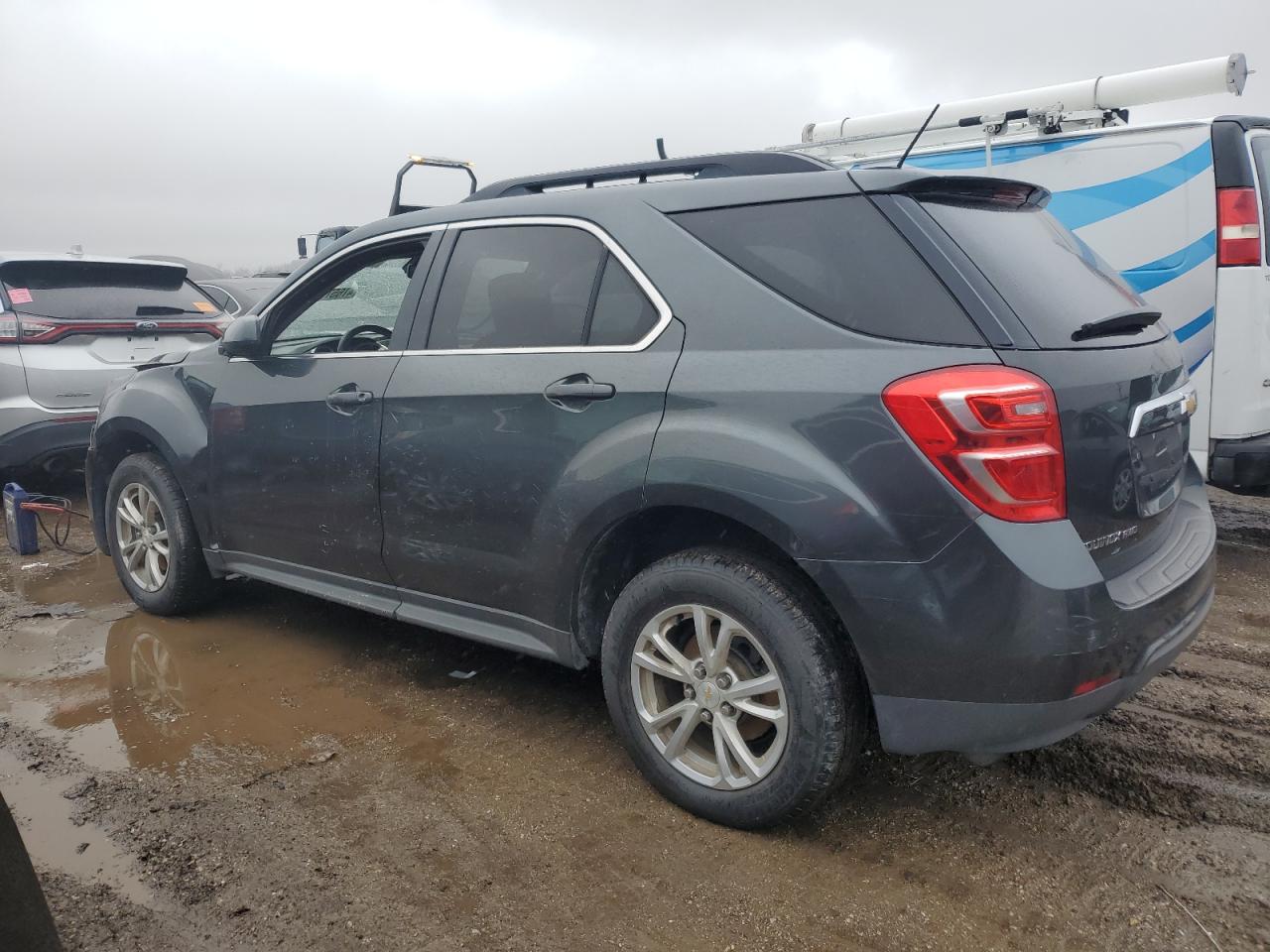2017 Chevrolet Equinox VIN 2GNFLFEK6H6335224 Copart auction photo, front end / side damage thumbnail 2