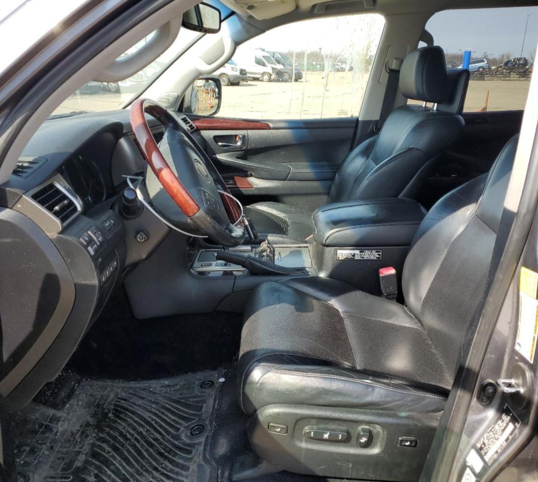2013 Lexus LX VIN JTJHY7AX3D4101528 Copart auction photo, front end damage thumbnail 7