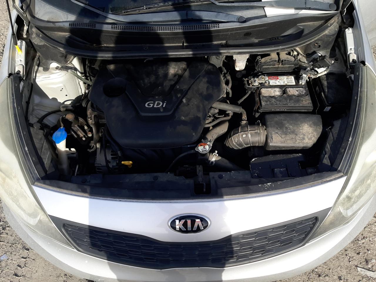 2015 KIA Rio VIN KNADM4A38F6462427 Copart auction photo, side / minor dent/scratches damage thumbnail 11