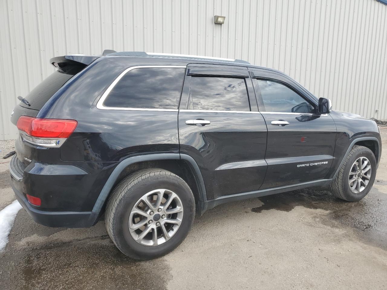 2014 Jeep Grand Cherokee VIN 1C4RJEBG1EC191364 Copart auction photo, front end damage thumbnail 3