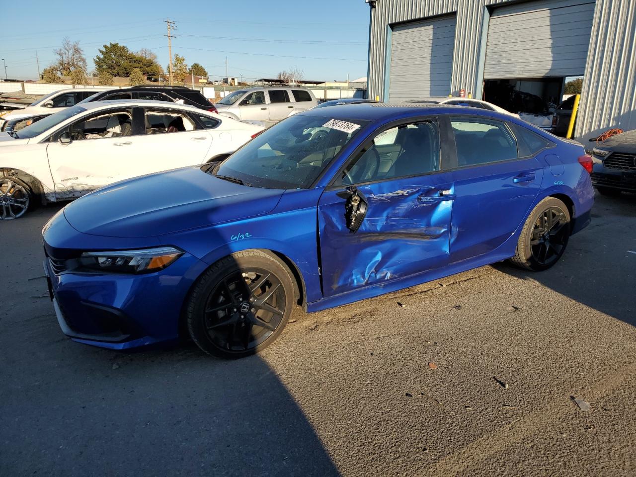2022 Honda Civic VIN 2HGFE2F5XNH553396