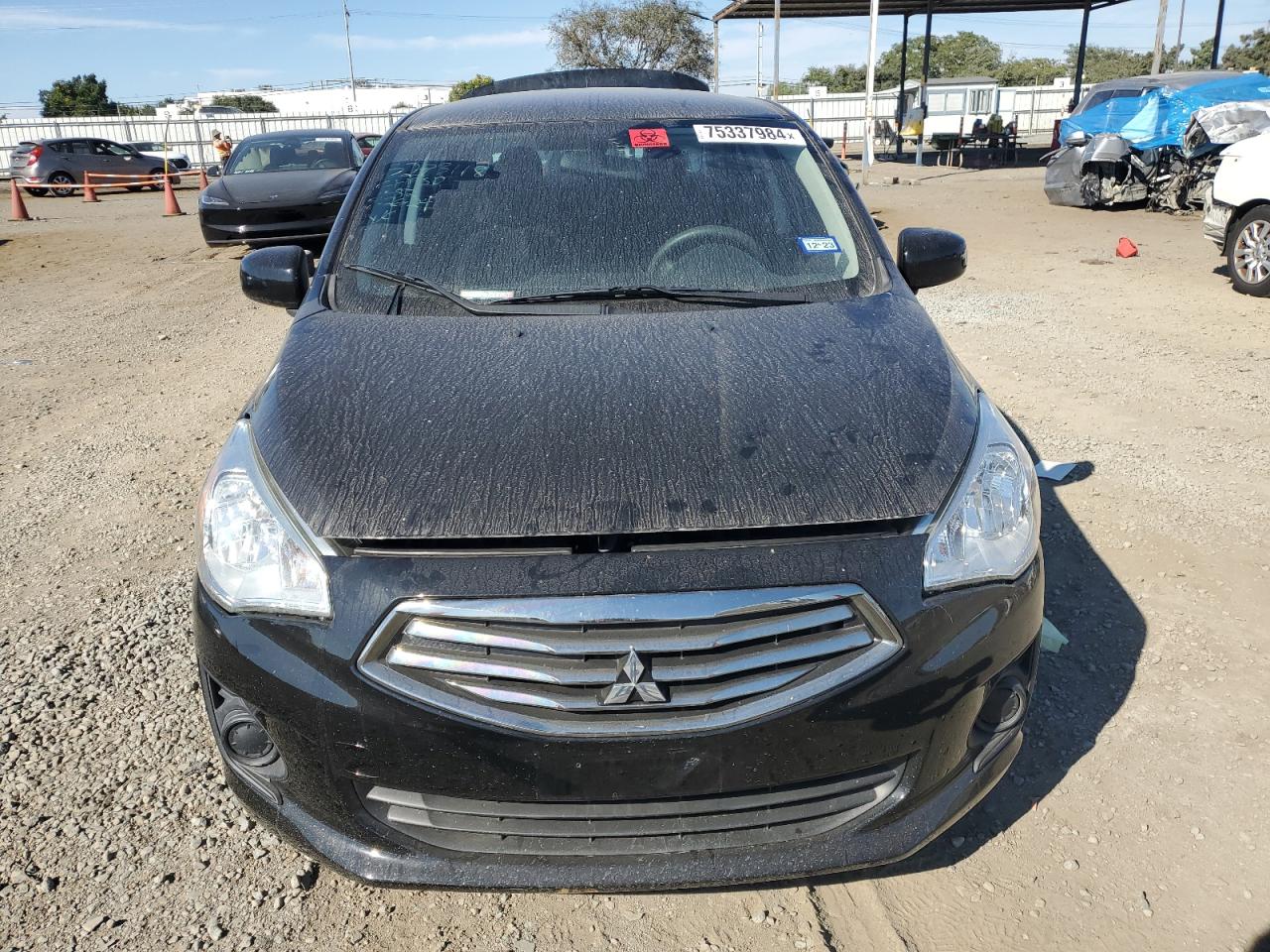 2019 Mitsubishi Mirage VIN ML32F3FJ4KHF13447 Copart auction photo, rear end damage thumbnail 5