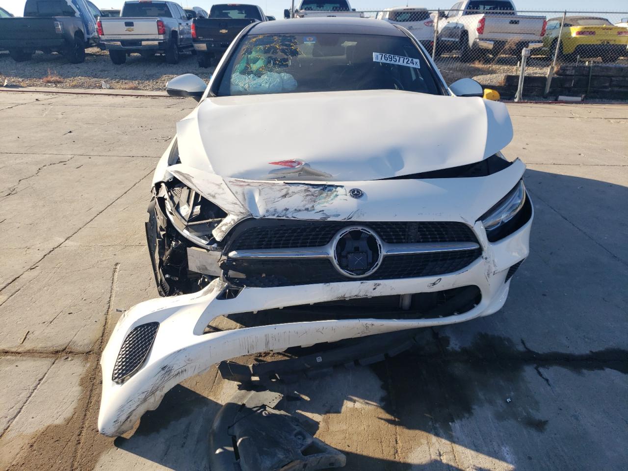 2020 Mercedes-Benz A-klasse VIN W1K3G4EBXLJ217912 Copart auction photo, front end damage thumbnail 5