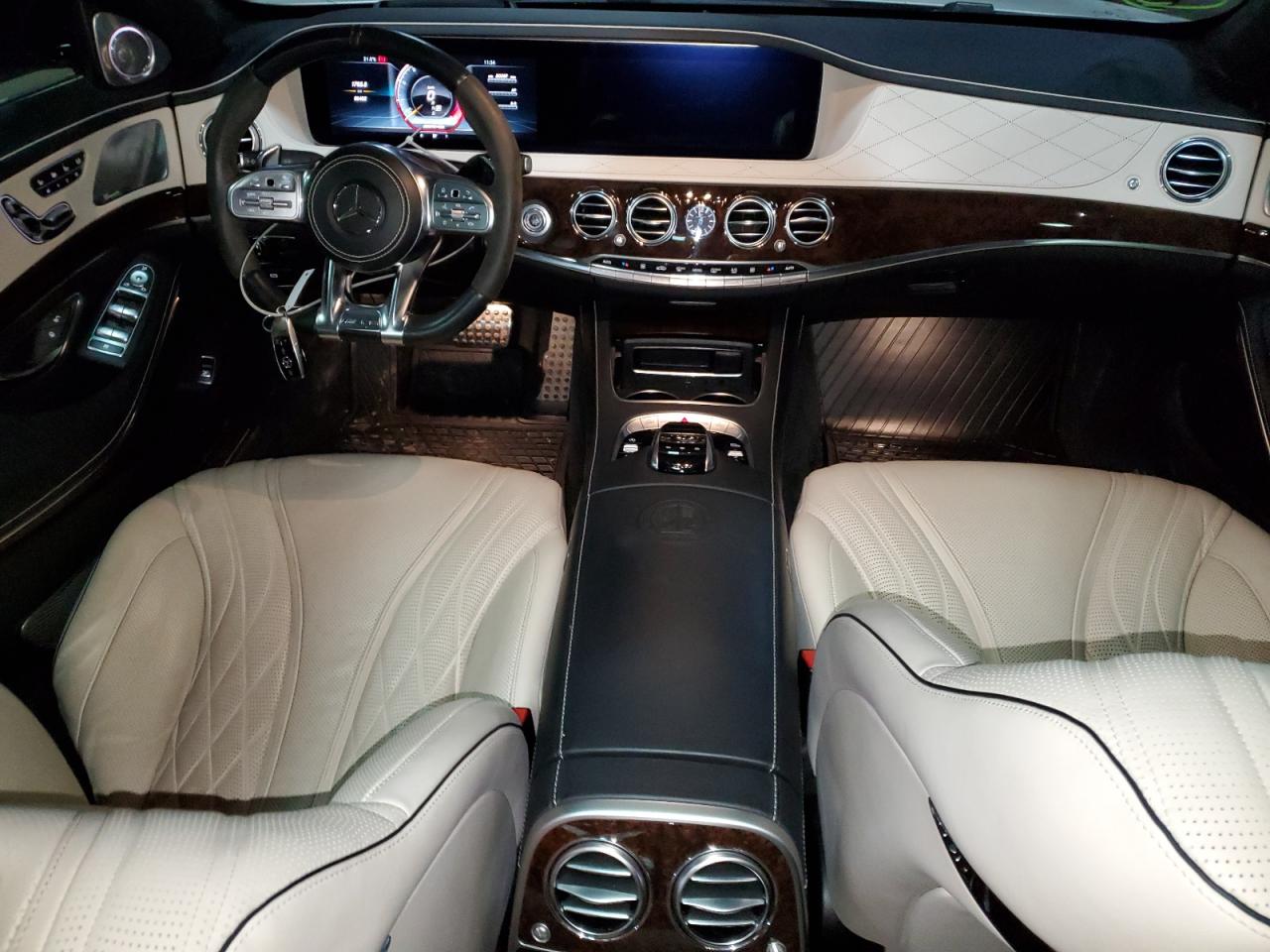 2018 Mercedes-Benz S-klasse VIN WDDUG8JB7JA400070 Copart auction photo, vandalism / minor dent/scratches damage thumbnail 8