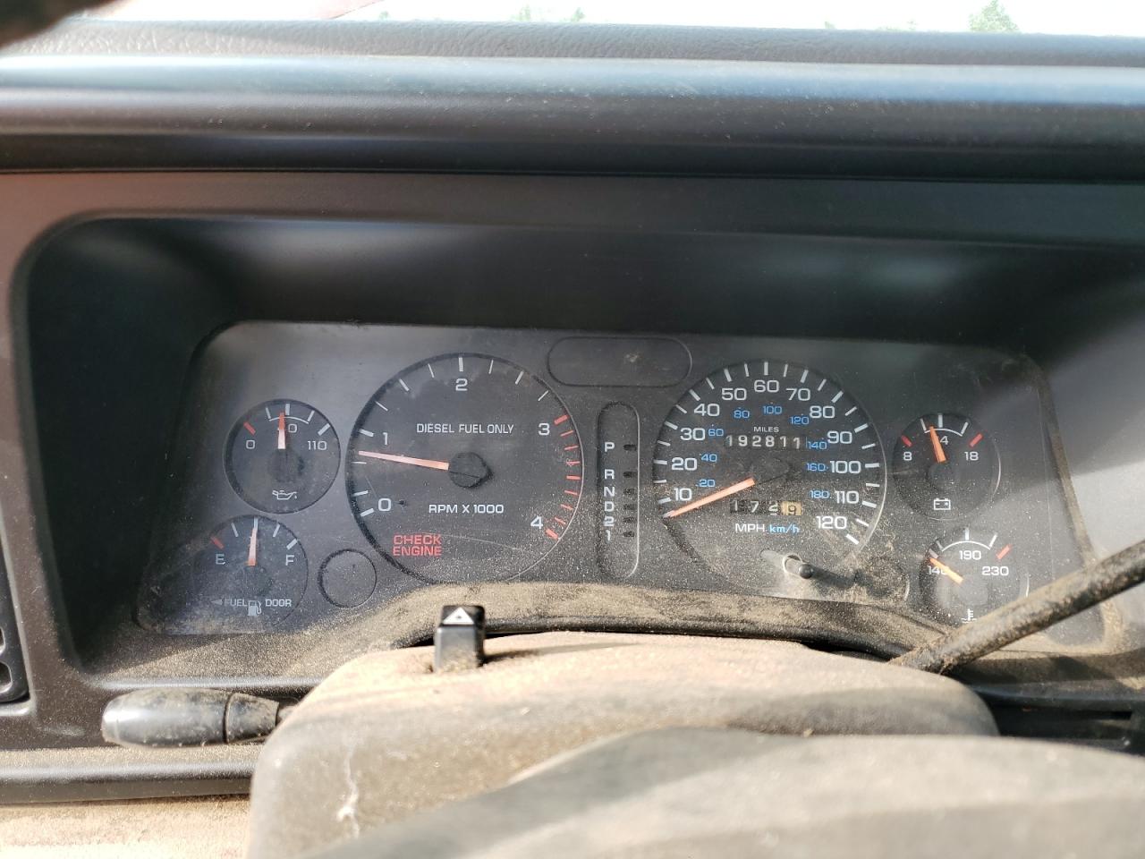 1995 Dodge RAM VIN 1B7KF26C8SS170098 Copart auction photo, rear end damage thumbnail 9