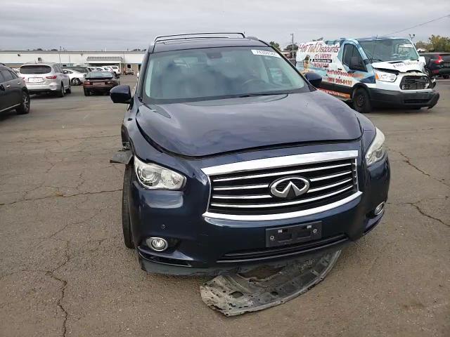 2015 Infiniti QX60 VIN 5N1AL0MMXFC547157 Copart auction photo, undercarriage / front end damage thumbnail 11