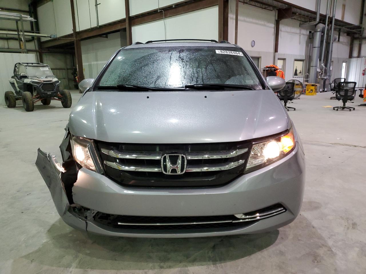 2016 Honda Odyssey VIN 5FNRL5H69GB154738 Copart auction photo, front end damage thumbnail 5