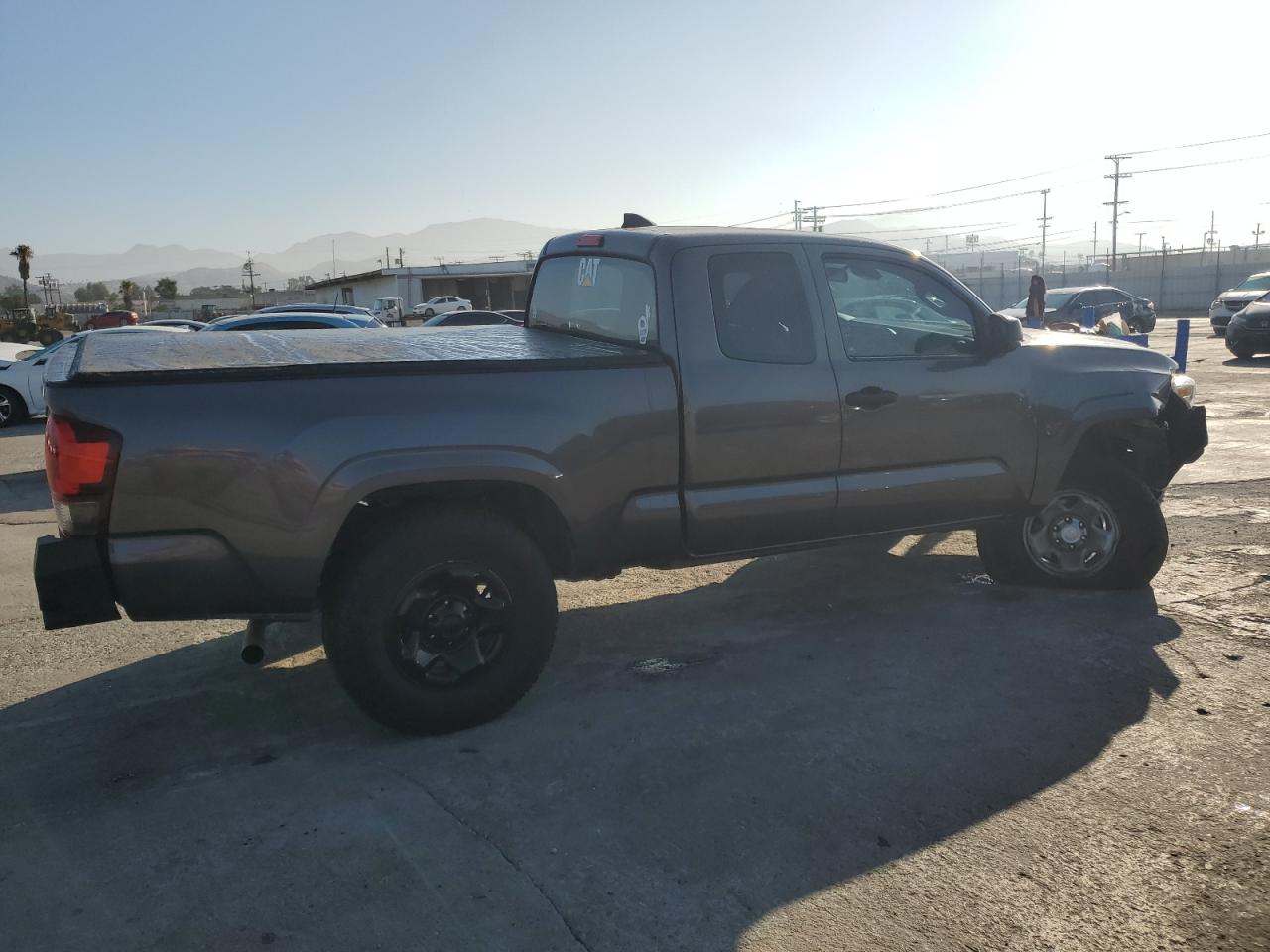 2018 Toyota Tacoma VIN 5TFRX5GN6JX105068 Copart auction photo, all over damage thumbnail 3
