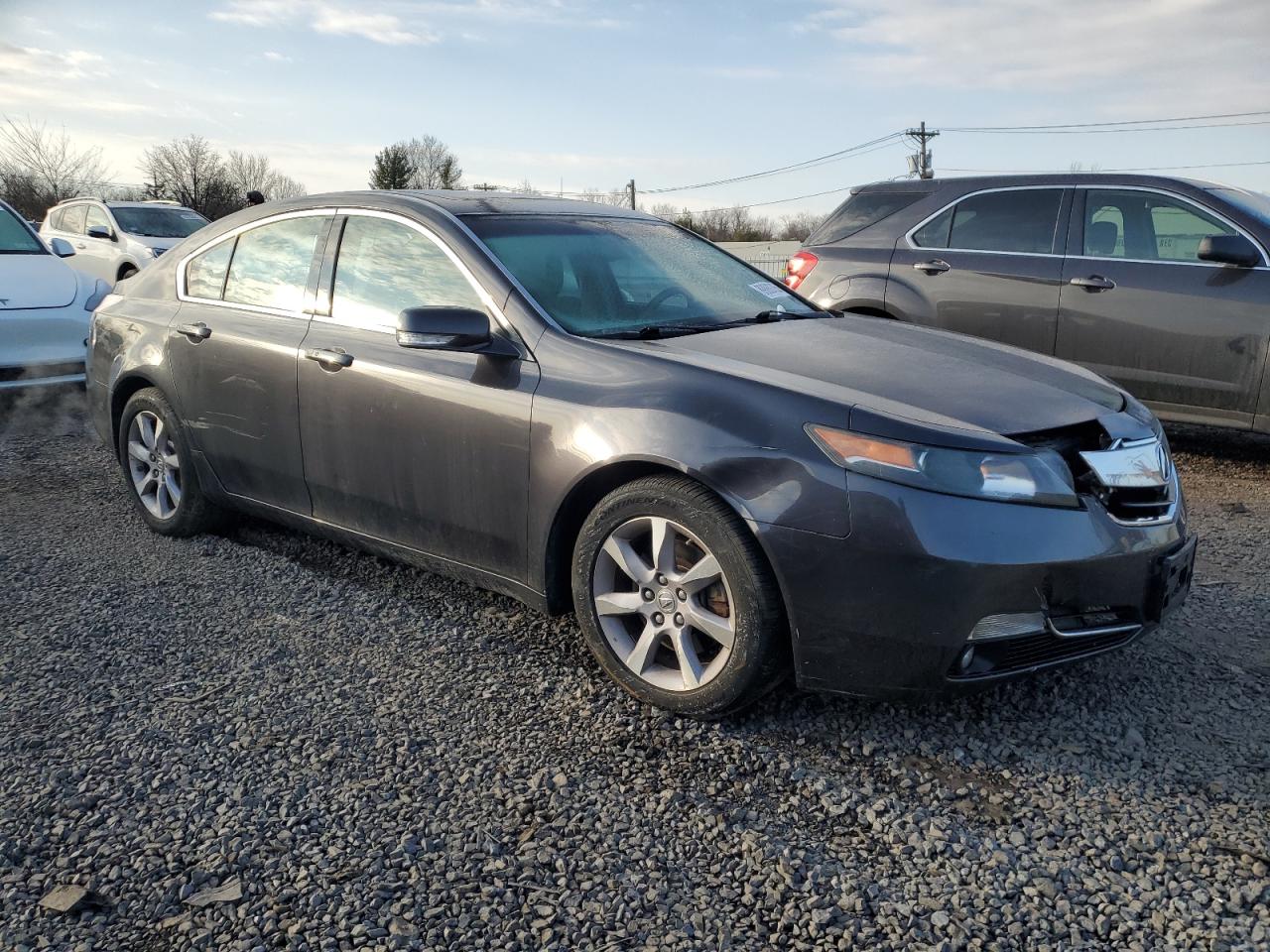 2013 Acura TL VIN 19UUA8F53DA017005 Copart auction photo, front end damage thumbnail 4