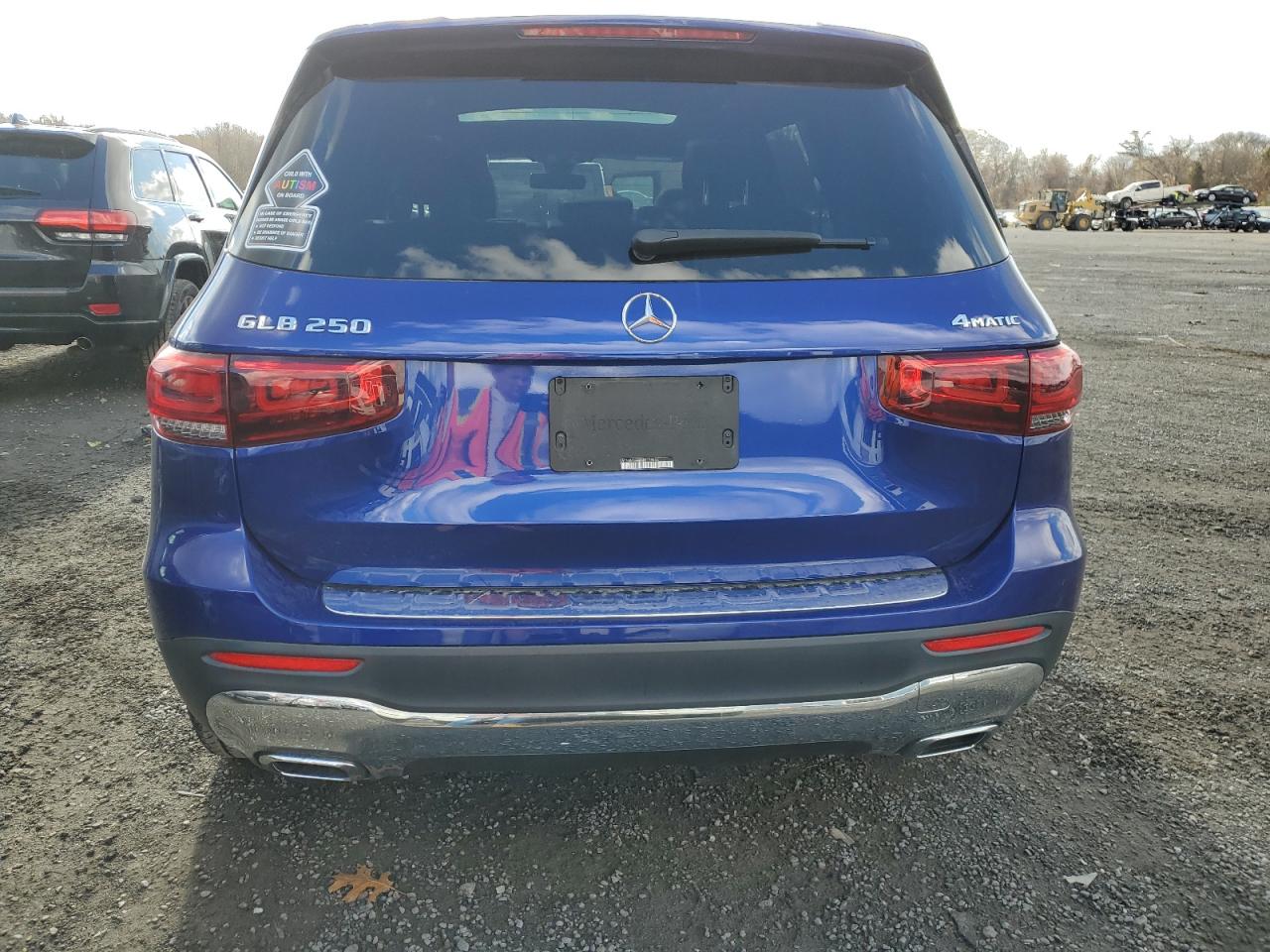 2021 Mercedes-Benz GLB VIN W1N4M4HB8MW139453 Copart auction photo, front end damage thumbnail 6