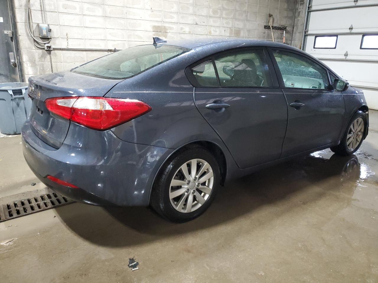 2014 KIA Forte VIN KNAFX4A66E5168507 Copart auction photo, front end damage thumbnail 3