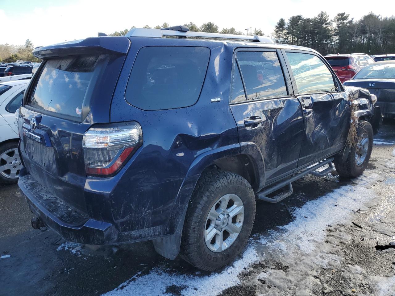 2018 Toyota 4Runner VIN JTEBU5JRXJ5559823 Copart auction photo, rollover damage thumbnail 3
